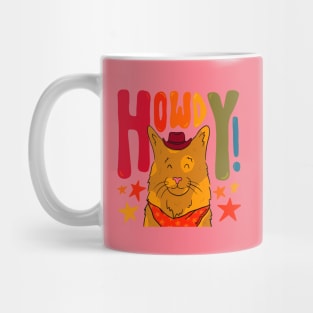 Howdy Cat Mug